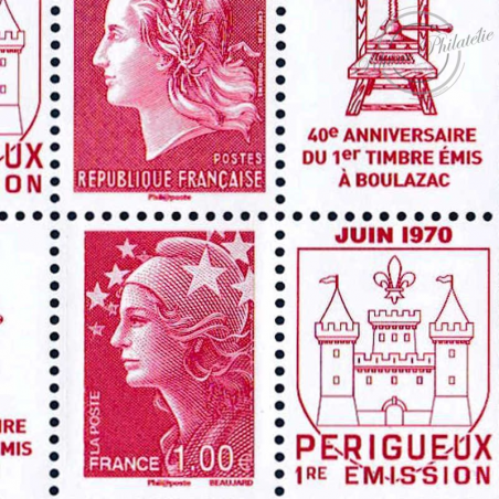 BANDE TAILLE DOUCE TIMBRES N°4461-4462 "IMPRESSION TAILLE DOUCE" (2010) NEUFS**