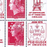 BANDE TAILLE DOUCE TIMBRES N°4461-4462 "IMPRESSION TAILLE DOUCE" (2010) NEUFS**