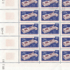 TAAF N°_32 ORGANISATION INTERNATIONALE DU TRAVAIL 1969, FEUILLE 25 TIMBRES
