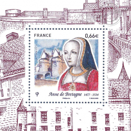 BLOC SOUVENIR N°_91 ANNE DE BRETAGNE (1477-1514) 2014