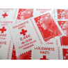 LOT TIMBRES POSTE N°4434 MARIANNE ROUGE DE BEAUJARD SOLIDARITE HAITI (2010)