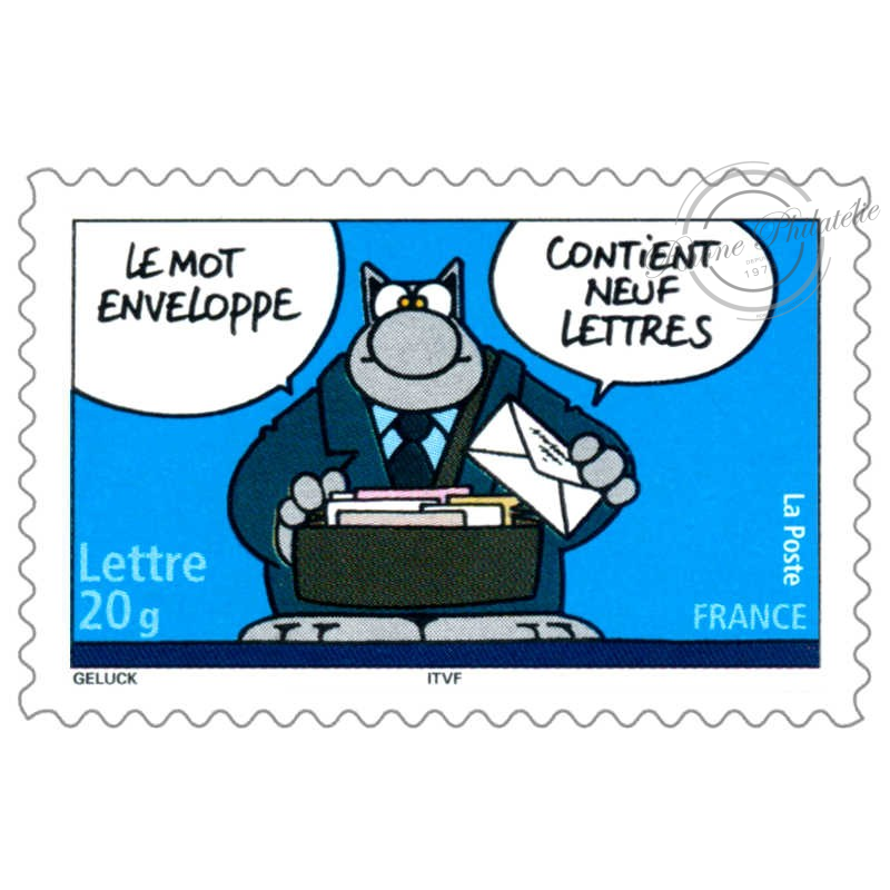 Le Chat De Geluck Carnet Autoadhesif Neuf 10 Timbres Lettre Verte 05 Jouets De Collection Keysbuuk Philatelie