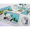 TIMBRES PERSONNALISES N°3853A-3857A TIMBRES MEILLEURS VOEUX 2005