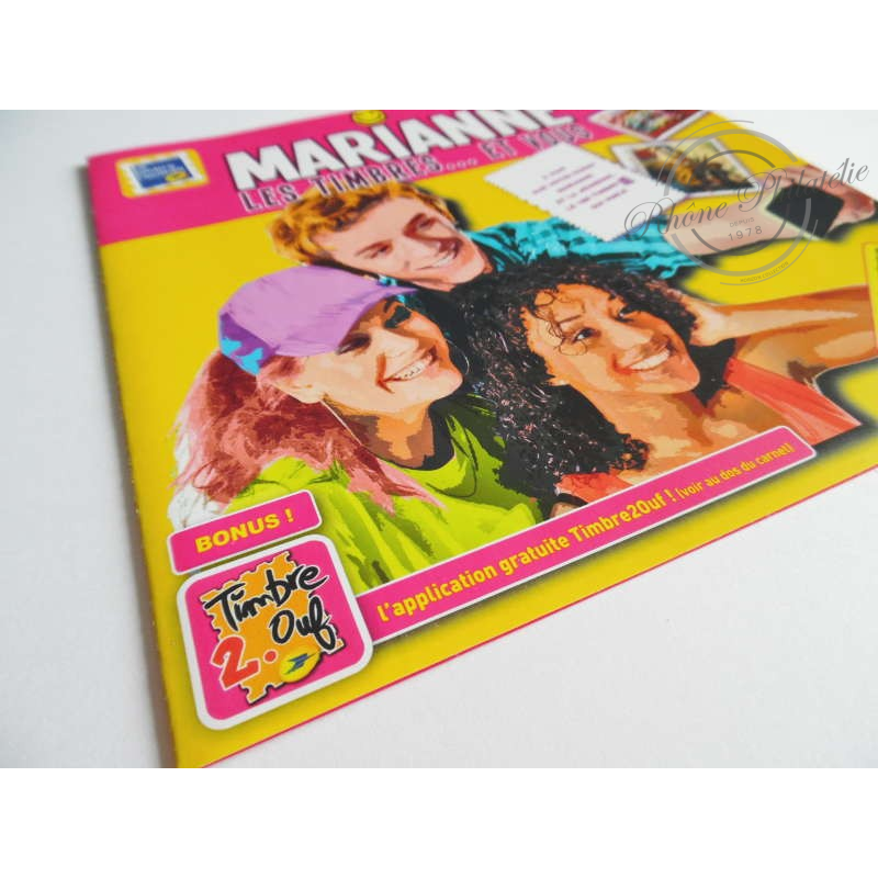 COLLECTOR TIMBRE 3D N°864A MARIANNE CIAPPA LETTRE VERTE 20G (2013) AUTOADHESIF