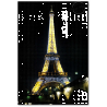 COLLECTOR LA TOUR EIFFEL ET SA DENTELLE DE FER, TIMBRES LETTRES 20G (2013) AUTOADHESIFS