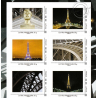 COLLECTOR LA TOUR EIFFEL ET SA DENTELLE DE FER, TIMBRES LETTRES 20G (2013) AUTOADHESIFS