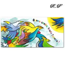 BLOC SOUVENIR FRANCE N° 100 BONNE ANNÉE TOUTE L'ANNÉE ! - 2014