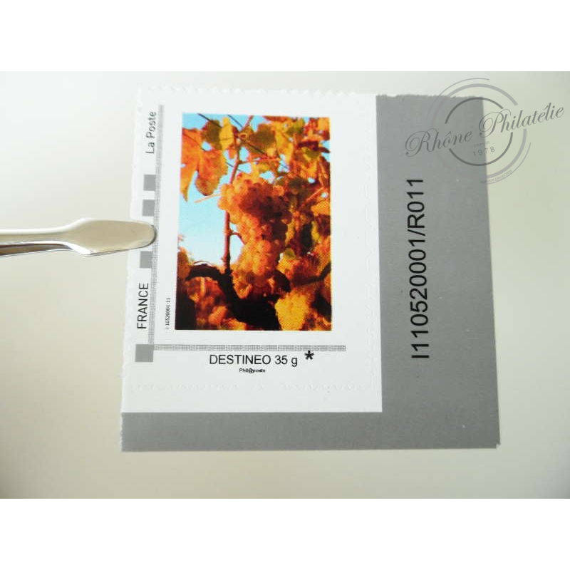 TIMBRE-POSTE PERSONNALISE MON TIMBRE A MOI (MTAM) DESTINEO 35G*