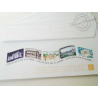 LOT DE 5 ENVELOPPES PRET-A-POSTER CARTES ASSORTIES SUR CHATEAUX DE LA LOIRE
