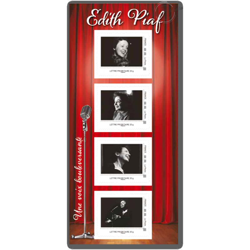 COLLECTOR EDITH PIAF (2013) TIMBRES LETTRES 20G AUTOADHESIFS