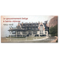 BLOC SOUVENIR N°__110 LE GOUVERNEMENT BELGE A SAINTE-ADRESSE 1914-1918 (2015)