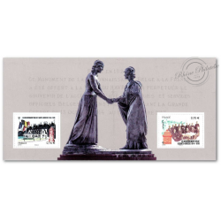 BLOC SOUVENIR N°__110 LE GOUVERNEMENT BELGE A SAINTE-ADRESSE 1914-1918 (2015)