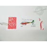 TIMBRE PERSONNALISE N°3802Ab MARIANNE LAMOUCHE PHIL@POSTE, EUROCOPTER EC130B4