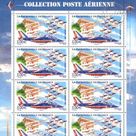 PA N°_71 LA PATROUILLE 2008 LUXE FEUILLE 10 timbres