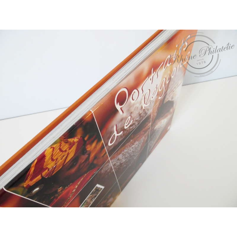 LE LIVRE DES TIMBRES DE FRANCE, PORTRAITS DE REGIONS N°2 DE TRÈS BONNE QUALITÉ