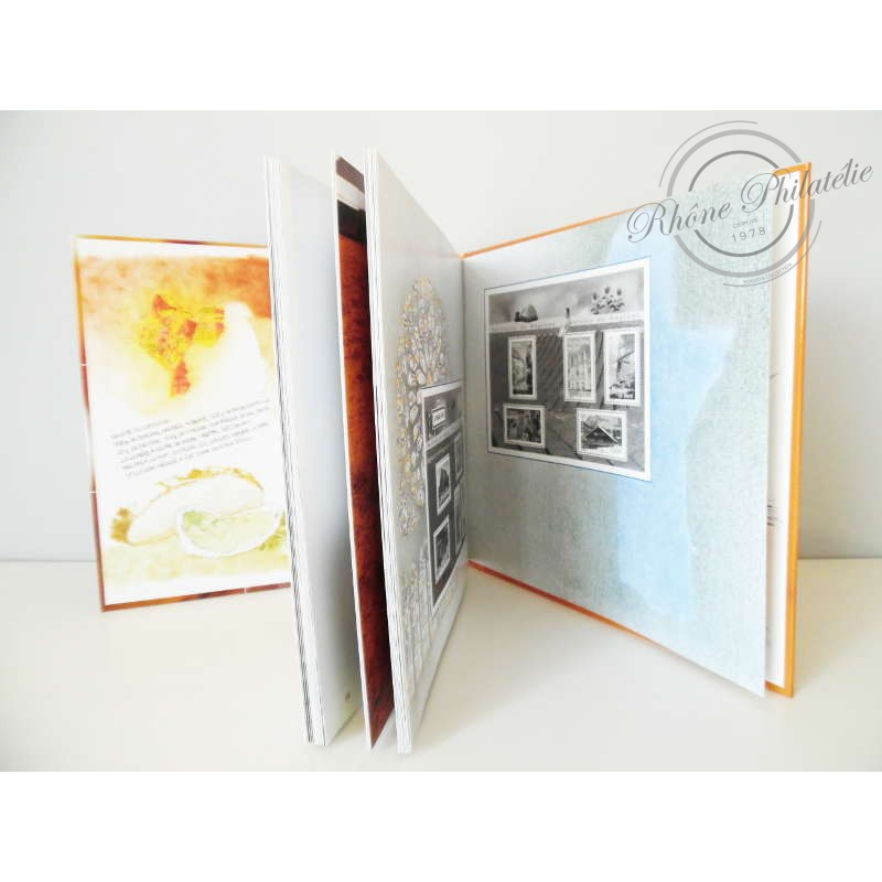 LE LIVRE DES TIMBRES DE FRANCE, PORTRAITS DE REGIONS N°2 DE TRÈS BONNE QUALITÉ