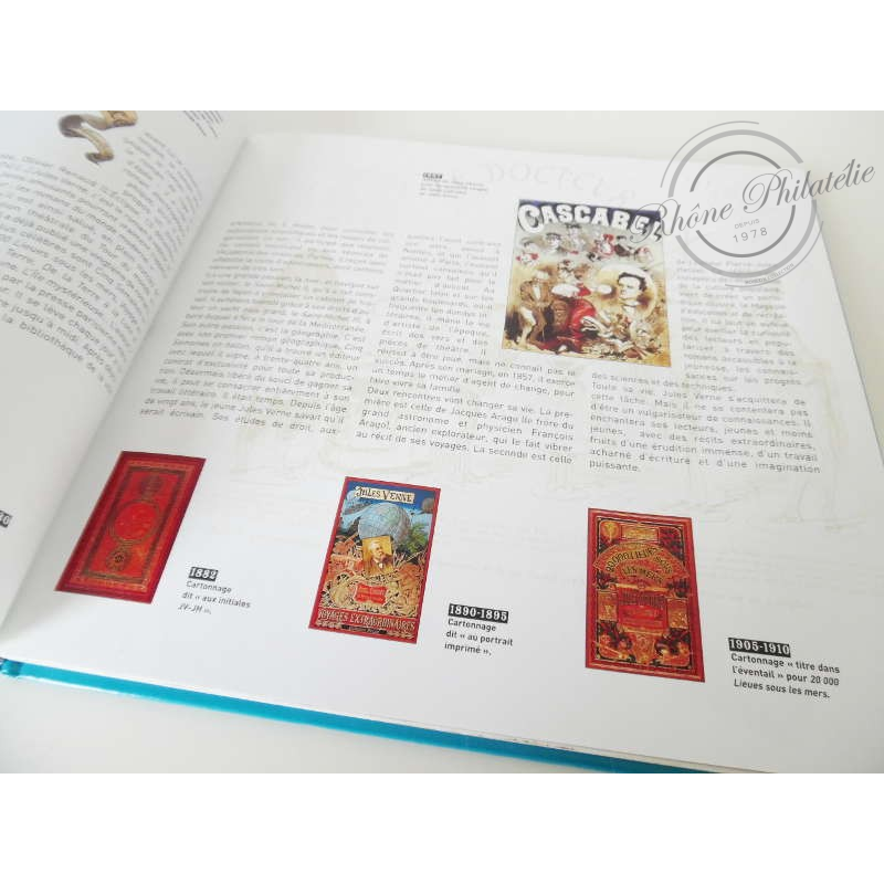 FRANCE, LIVRE DES TIMBRES " JULES VERNE : AVENTURES ET LÉGENDES " ANNÉE 2005