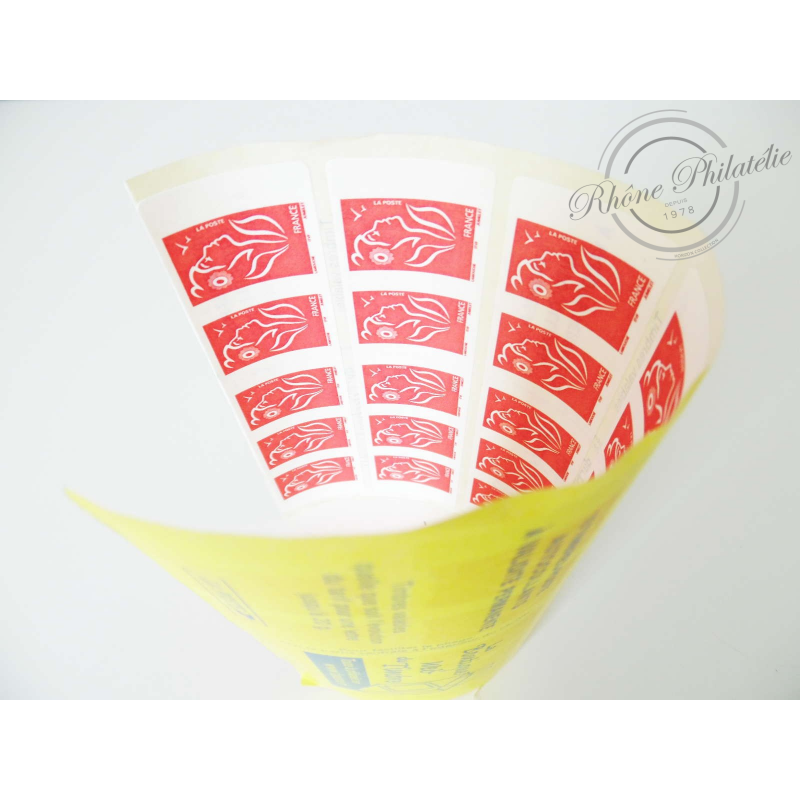 ROULETTE CARNETS TIMBRES DISTRIBUTEURS, 30 MARIANNE LAMOUCHE