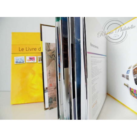 LE LIVRE DES TIMBRES FRANCE 2009