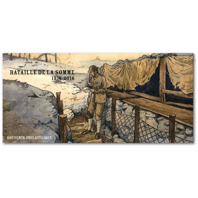 BLOC SOUVENIR N° 128 BATAILLE DE LA SOMME 1916-2016 TIMBRES NEUFS** ANNÉE 2016