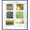 VIGNETTE, CLAUDE MONET vignettes de collection du Musée d'Orsay sans valeurs d'afranchissement