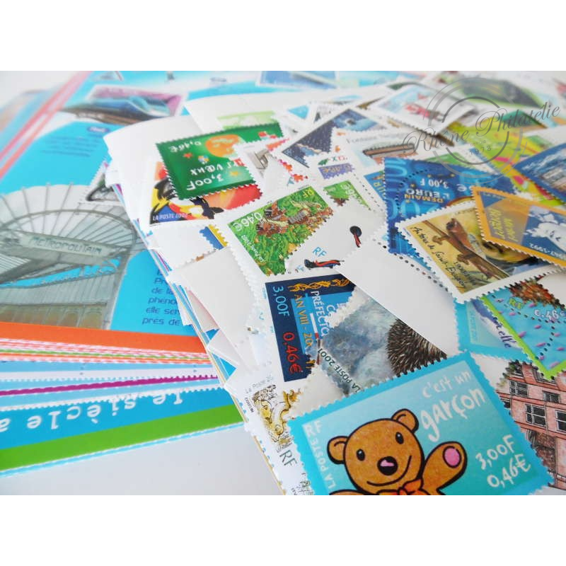 LOT TIMBRES-POSTE 0.46€, FACIALE 919€, 30% DE REMISE
