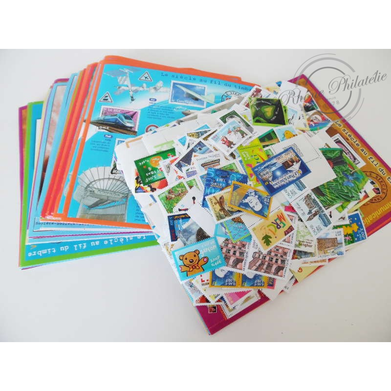 LOT TIMBRES-POSTE 0.46€, FACIALE 919€, 30% DE REMISE