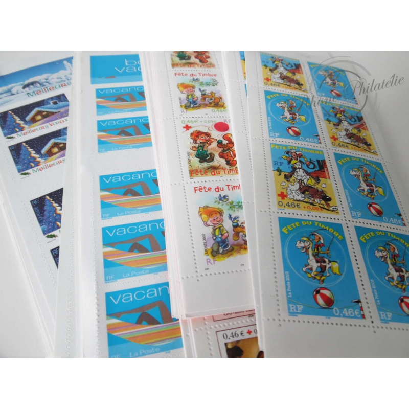 LOT TIMBRES-POSTE 0.46€, FACIALE 210€, 25% DE REMISE