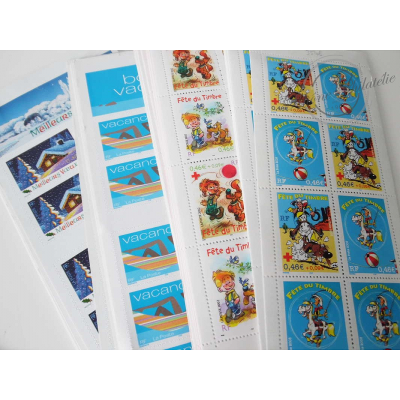 LOT TIMBRES-POSTE 0.46€, FACIALE 210€, 25% DE REMISE