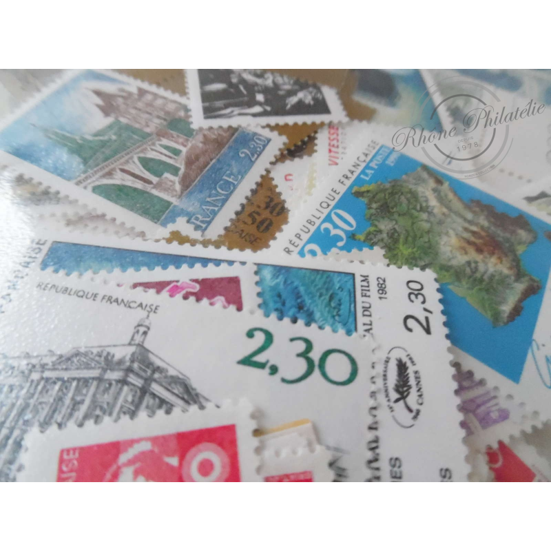 LOT DE TIMBRES POUR 100 LETTRES VERTES 20G
