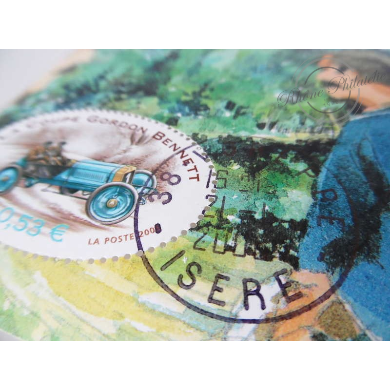 BLOC N°87 COUPE GORDON BENNETT OBLITÉRÉ 1er JOUR