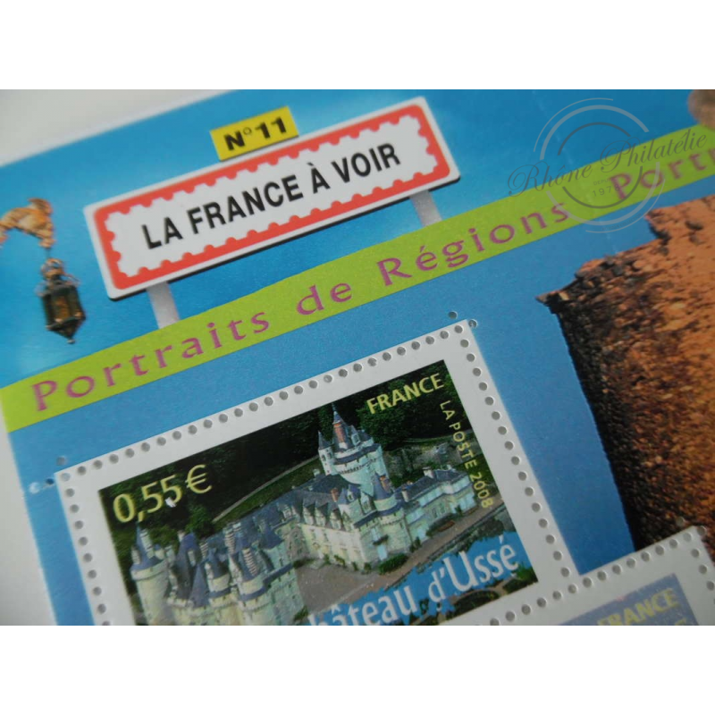 LOT TIMBRES-POSTE EN EUROS, 10 BLOCS LA FRANCE A VOIR No11