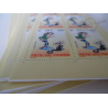LOT TIMBRES-POSTE 0.46 EUROS, CARNETS GASTON LAGAFFE