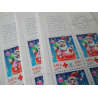 LOT TIMBRES-POSTE 0.46 EUROS, CARNETS FETES DE FIN D ANNEE 2001 CROIX ROUGE
