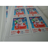 LOT TIMBRES-POSTE 0.46 EUROS, CARNETS FETES DE FIN D ANNEE 2001 CROIX ROUGE