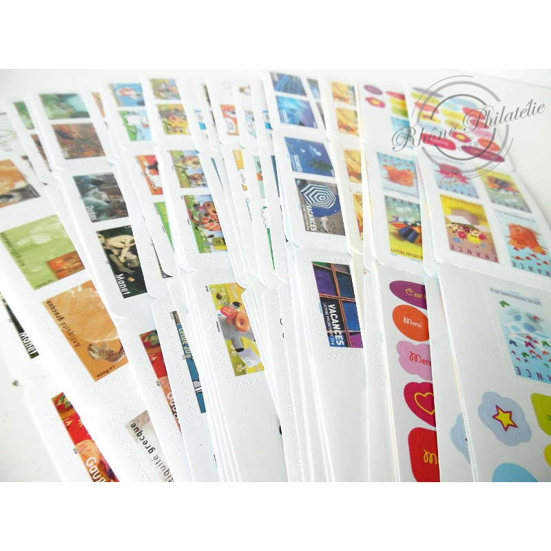 LOT CARNETS DE TIMBRES-POSTE AUTOADHESIFS POUR AFFRANCHIR 360 LETTRES 20G