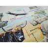 LOT DE 16 BLOCS ANIMAUX DISPARUS OU MENACES, FACIALE 43,52€