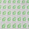 FEUILLE DE 100 TIMBRES No4594 MARIANNE DE BEAUJARD (2011) LETTRE VERTE 50G