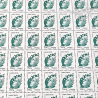 FEUILLE DE 100 TIMBRES No4596 MARIANNE DE BEAUJARD (2011) LETTRE VERTE 250G