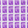 FEUILLE TIMBRES POSTE No4568 MARIANNE DE BEAUJARD (2011) VIOLET LETTRE 20G MONDE