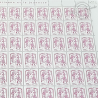 FEUILLE COMPLETE No4772 MARIANNE DE CIAPPA (2013) ROSE FUSHIA LETTRE 100G