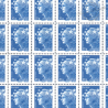 FEUILLE TIMBRES POSTE No4567 MARIANNE DE BEAUJARD (2011) BLEU LETTRE 20G EUROPE