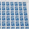 FEUILLE TIMBRES POSTE No4567 MARIANNE DE BEAUJARD (2011) BLEU LETTRE 20G EUROPE