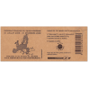 FRANCE, LOT 10 CARNETS N°1516 TIMBRES "MARIANNE ET LES VALEURS DE L'EUROPE" MARIANNE BEAUJARD