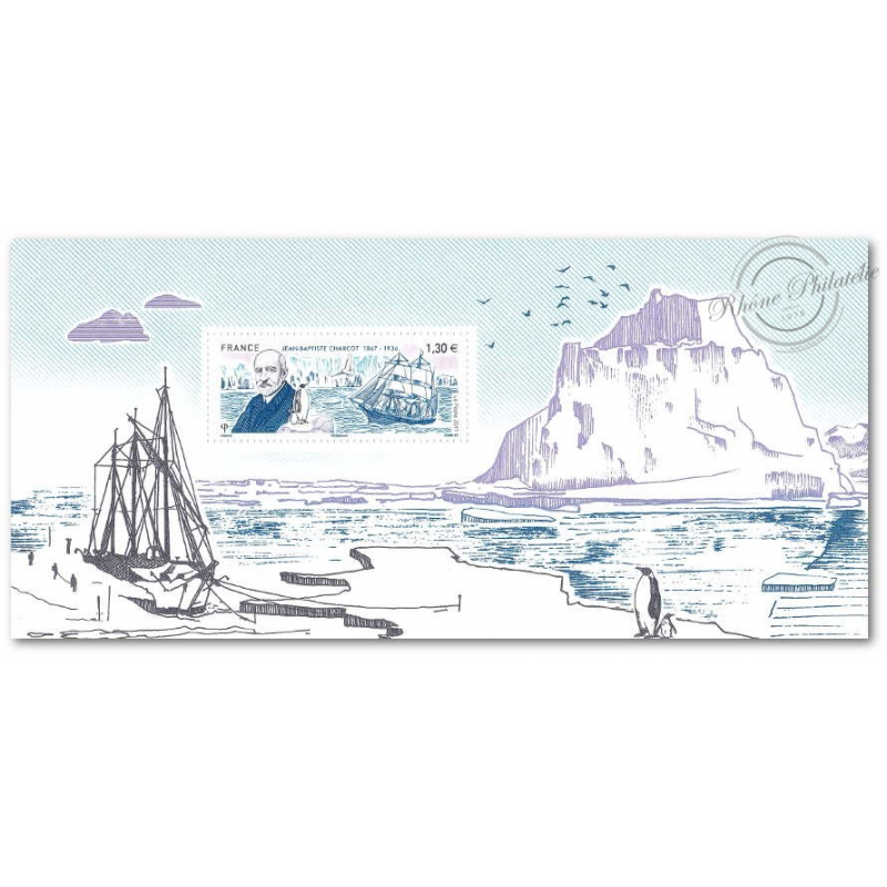 BLOC SOUVENIR N°133 JEAN BAPTISTE CHARCOT ANNEE 2017
