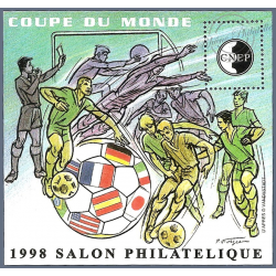 BLOC CNEP N° 26 "COUPE DU MONDE 1998" FRANCE NEUF** SALON PHILATELIQUE DE LYON