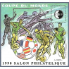 BLOC CNEP N° 26 "COUPE DU MONDE 1998" FRANCE NEUF** SALON PHILATELIQUE DE LYON