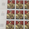 LOT DE 270 FEUILLES DE 25 TIMBRES, TABLEAUX 1FFr, FACIALE 1029 EUROS