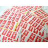 LOT CARNETS TIMBRES-POSTE VALIDITE PERMANENTE POUR AFFRANCHIR 240 LETTRES 20G