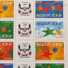 FEUILLE F3722A TIMBRES "MEILLEURS VOEUX" AVEC VIGNETTE LIAISON LIPHI PHILATELIQUE